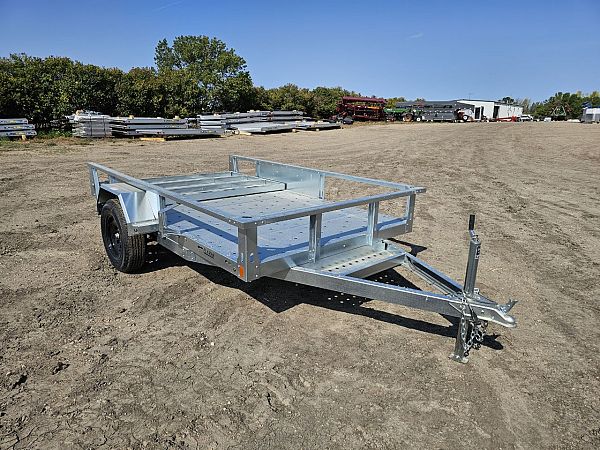2024 Norbert UTB 6' x 10' Galvanized Steel Utility Trailer
