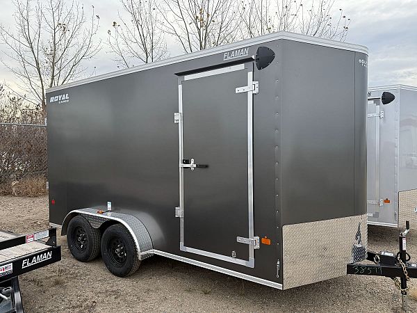 Used 2026 Royal 7'x16' Enclosed Cargo Trailer