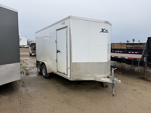 2019 ALCOM 2019 Alcom 7' x 14' + V-Nose Cargo Trailer