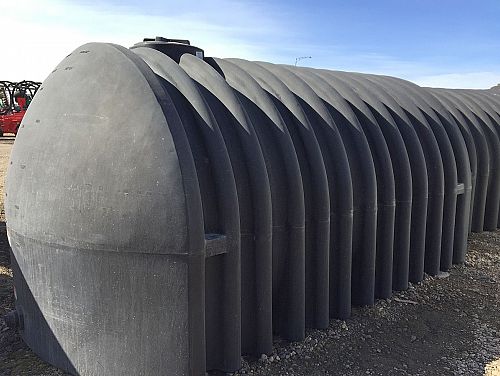 3500 Gallon Black Specialty Liquid Hauling Tanks