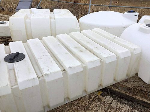 230 Gallon Low Profile Water Tank