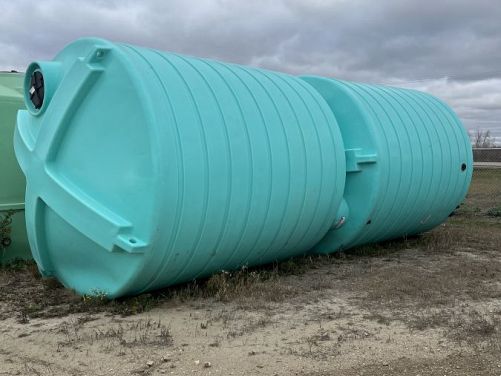 Enduraplas Flat Bottom 10,000 USG Fertilizer Storage Tank