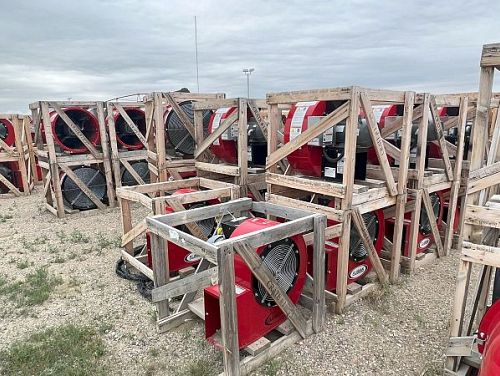 Flaman Grain Guard Aeration Fans