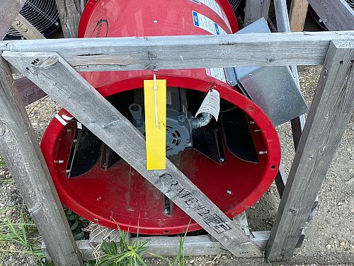 Factory Refurbished AGI Grain Guard Aeration Fan