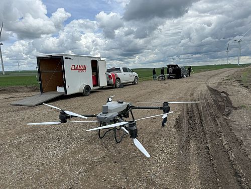 DJI Agras T50 Sprayer Spreader Drone