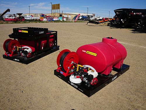 Flaman Quick Response 300IG Fire Suppression Skid