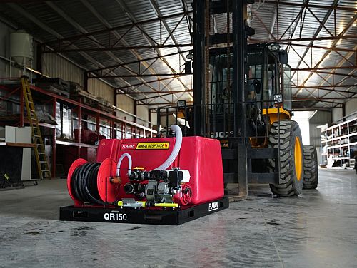 Flaman Quick Response 150IG Fire Suppression Skid