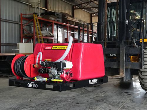 Flaman Quick Response 150IG Fire Suppression Skid