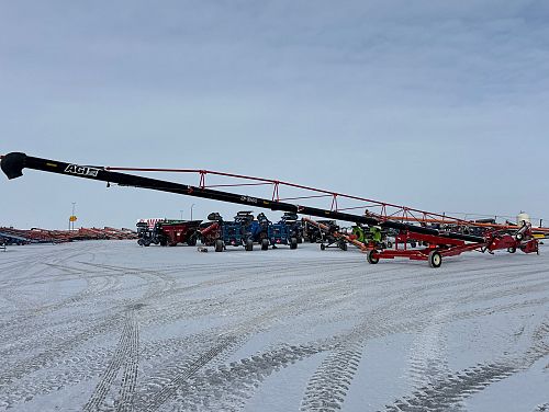 AGI X2 13" x 94' Auger w/ XTend