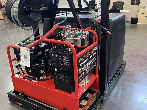 Hot Pressure Washer Skid