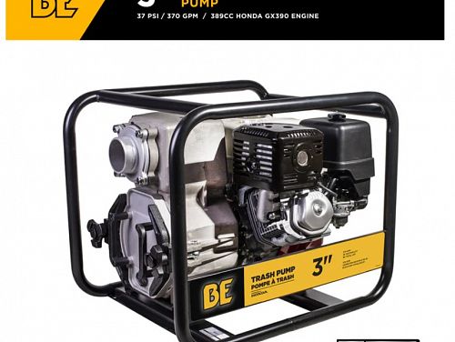 3" Trash Transfer Pump with Honda GX390 Engine