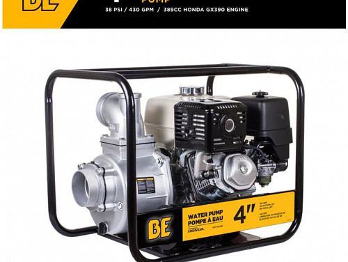 4'' Water Transfer Pump with Honda GX390 Engine