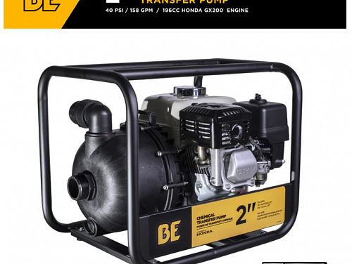2'' Chemical Transfer Pump with Honda GX200 Engine