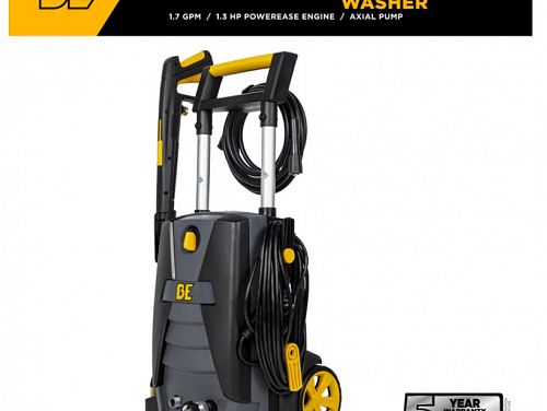 2,000 PSI 1.7 GPM Electric Pressure Washer