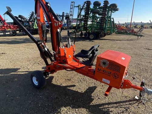 2024 U-Dig 40H Tow Behind Trencher w/ 12" Bucket