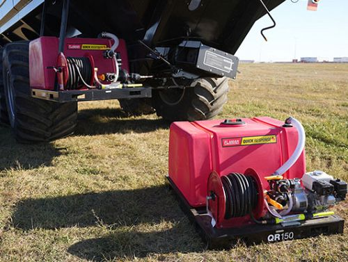 150 Gallon Fire Suppression Skid with Hydraulic Pump