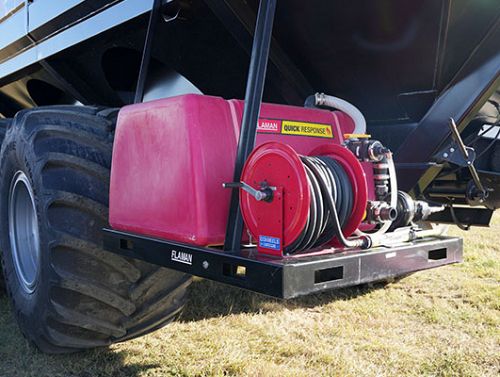 150 Gallon Fire Suppression Skid with Hydraulic Pump