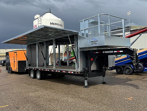 2026 Trailtech TD212 Gooseneck - 26' Modular Drone Trailer