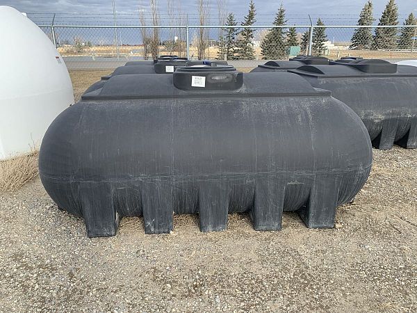 950 Imperial Gallon Black Hippo Leg Tank