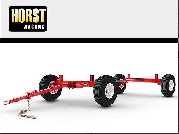 10 Ton Horst Wagon With 8 Ply Tires