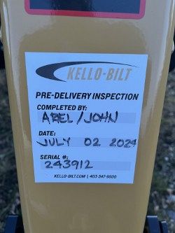 Kello-Bilt 275 12' Single Offset Disc