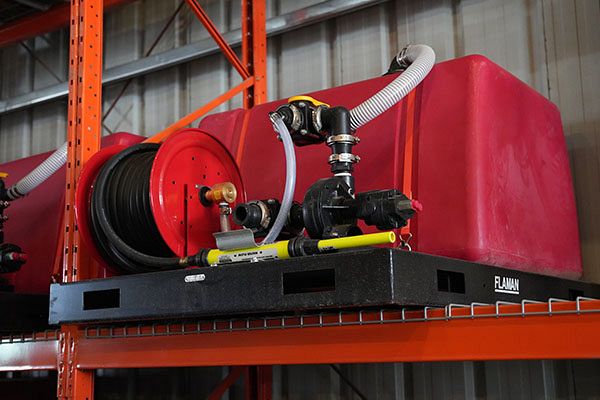 Flaman Quick Response 150IG Fire Suppression Skid