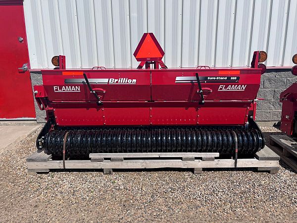 Brillion SSB-8 Grass Seeder w/ Front & Rear S Box