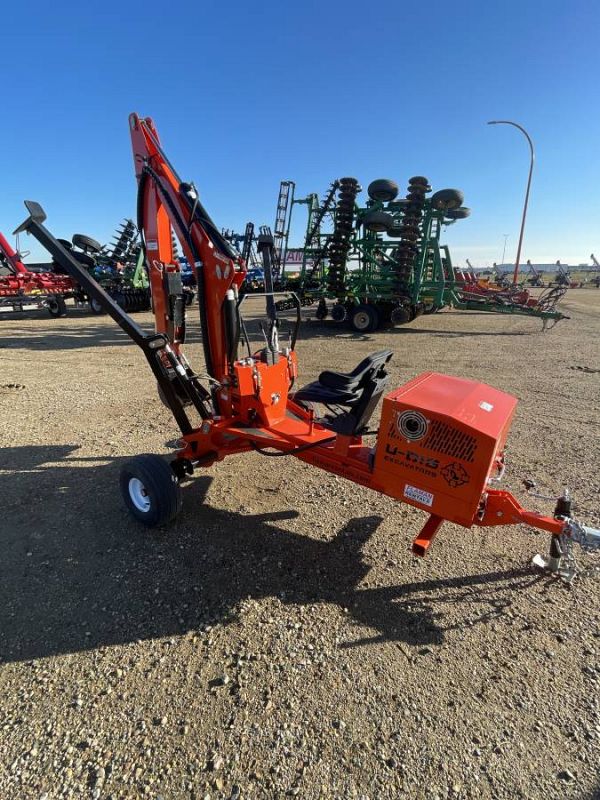2024 U-Dig 40H Tow Behind Trencher w/ 12" Bucket