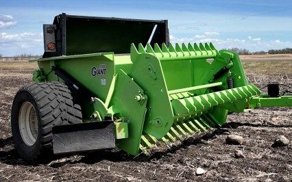 Schulte 3500 Giant Rock Picker Reel Type