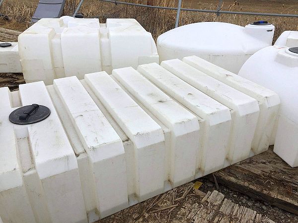 230 Gallon Low Profile Water Tank
