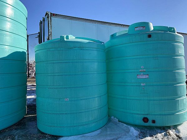 Enduraplas 2680 US Gallon Flat Bottom Storage Tank