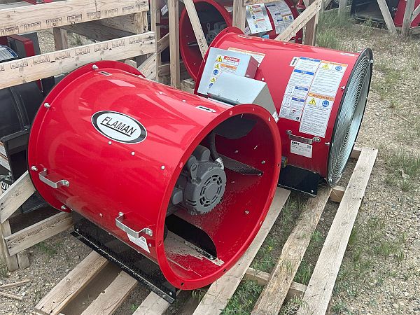 Flaman Grain Guard Aeration Fans