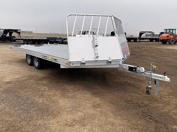 2024 Aluma 8.5' x 18' Sled Trailer
