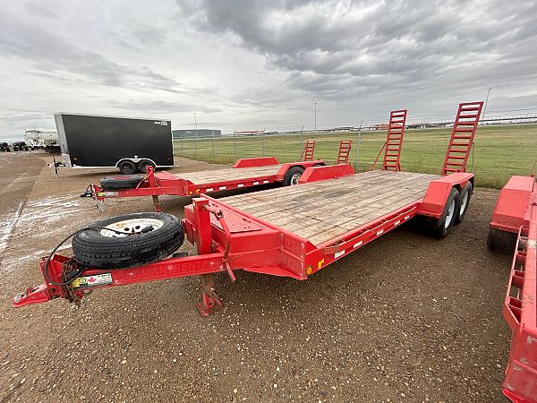 Used 2021 Trailtech 18' Flat Deck