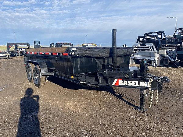 *Clearance* 2025 Diamond C Baseline 14' Dump Trailer