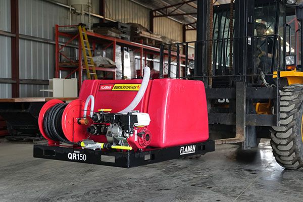 Flaman Quick Response 150IG Fire Suppression Skid