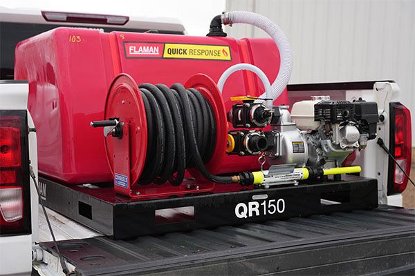 Flaman Quick Response 150IG Fire Suppression Skid