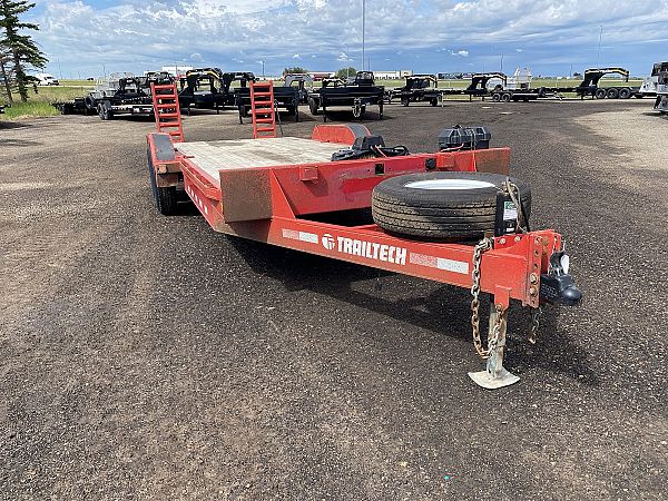 Used 2021 Trailtech CELR270 Flatdeck Trailer - 20'