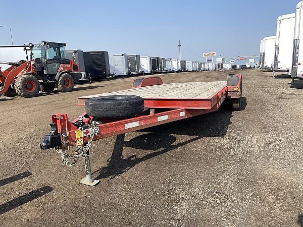 Used 2021 Trailtech CELR235 Flatdeck Trailer - 18'