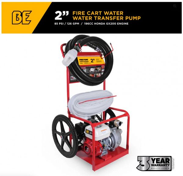 2'' Firefighting Water Pump Kit with Honda GX200 Engine