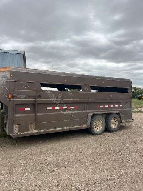 1991 Norbert 18' Stock Trailer