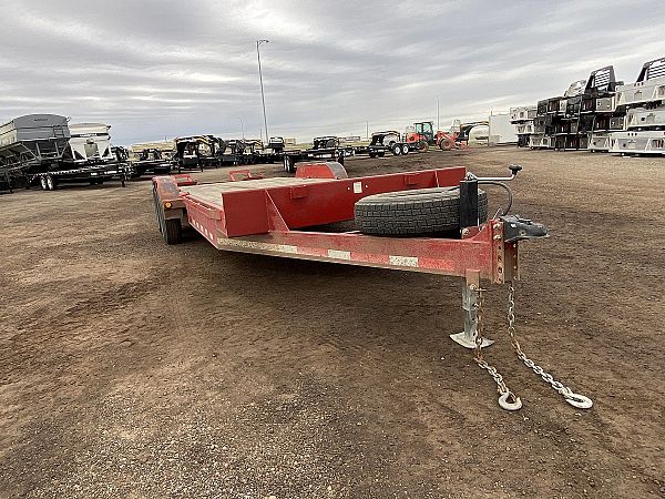 Used 2021 Trailtech CELR270- 20' Flat Deck Trailer