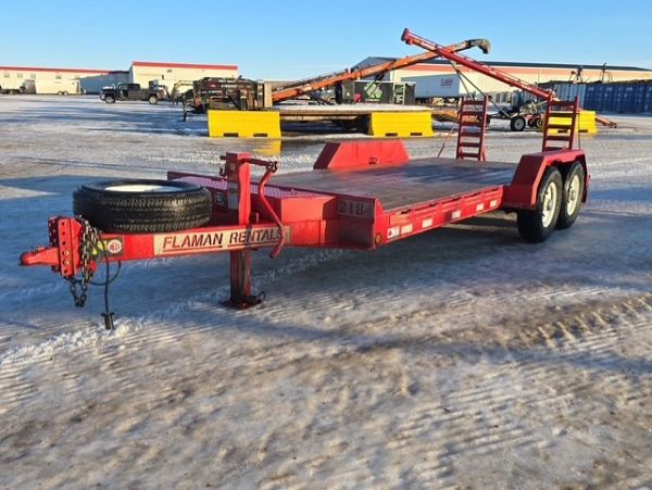 2024 Trailtech 16' Lowboy Flatdeck w/ Beavertail