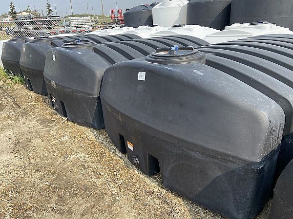 1325 Gal Imp Black Low Profile Tank