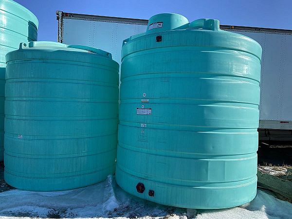 Enduraplas 4100 US Gallon Flat Bottom Storage Tank