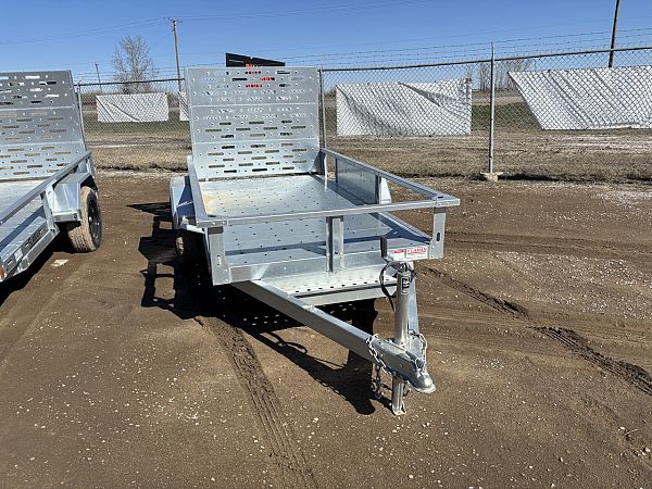 2024 Norbert UTB 5' x 10' Galvanized Steel Utility Trailer