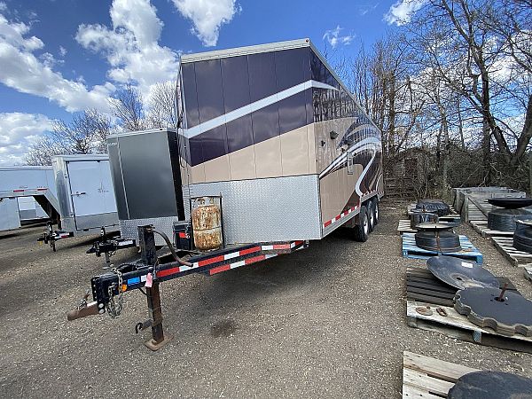Used 2017 Beothuck 8.5'x22' Enclosed Toy Hauler