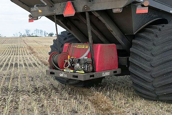 150 Gallon Fire Suppression Skid with Hydraulic Pump