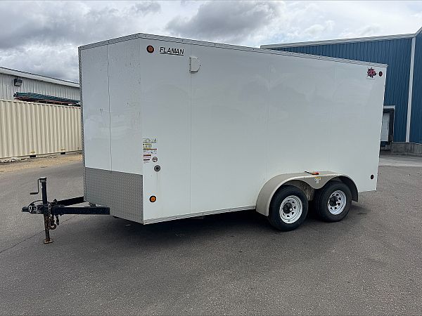 Used 2022 CJay 7'x14' Enclosed Cargo Trailer