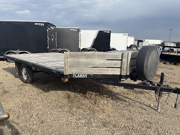 Used 2003 Trailtech 14' Sled Trailer